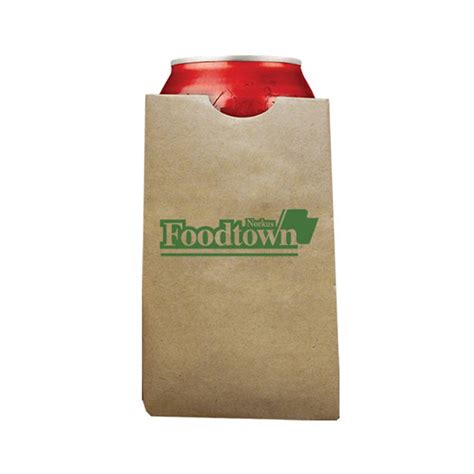 coozie paper bag cooler